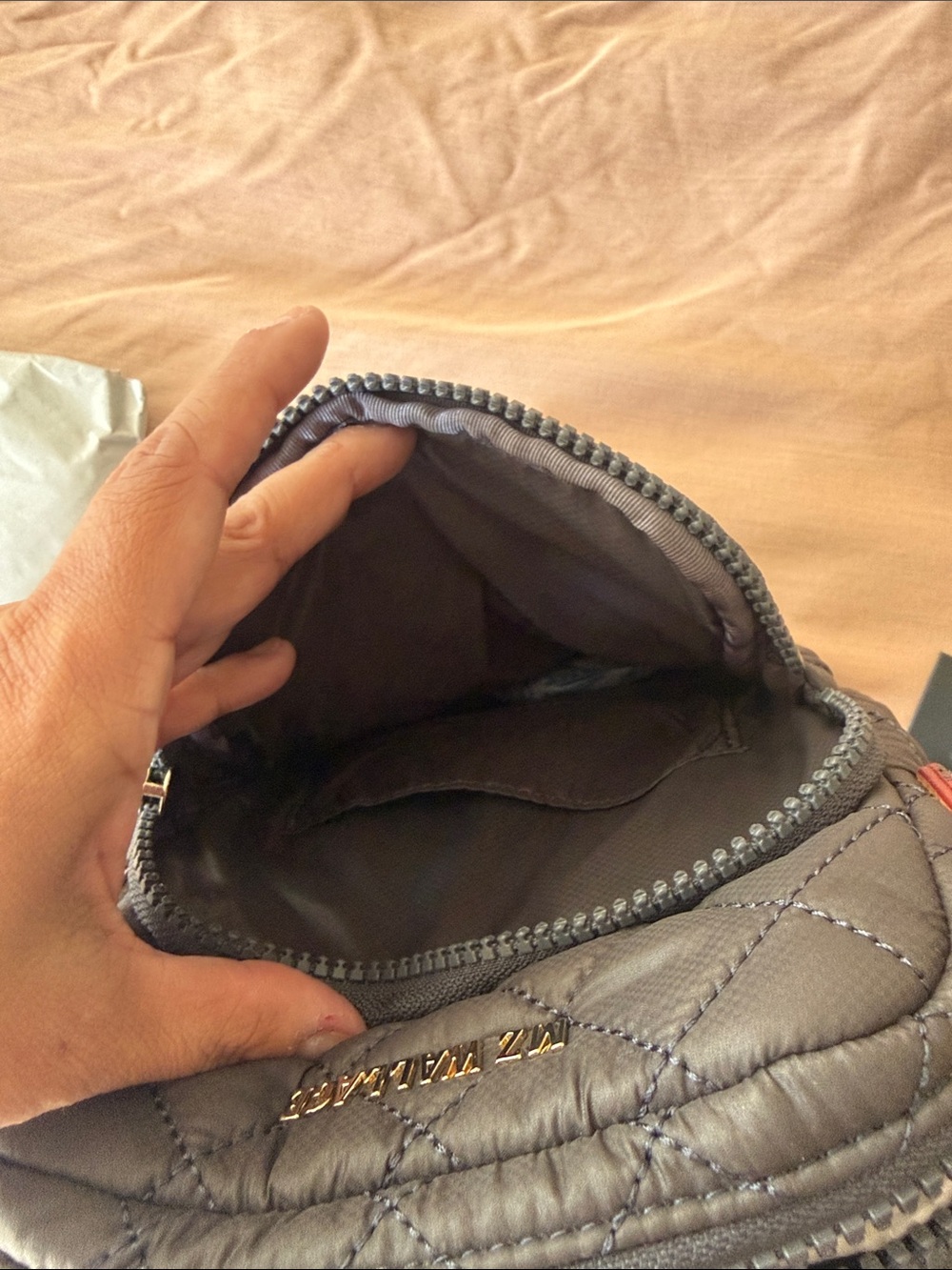 MZ Wallace Metro Crossbody XS in Magnet Rec - Picture 12 of 14